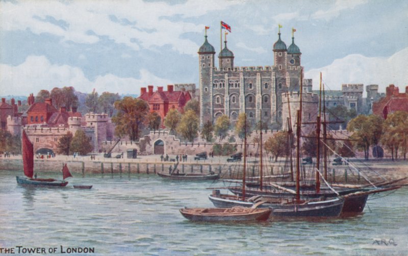 The Tower of London af Alfred Robert Quinton