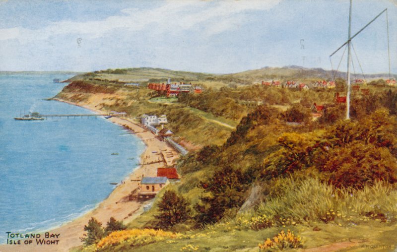Totland Bay, Isle of Wight af Alfred Robert Quinton
