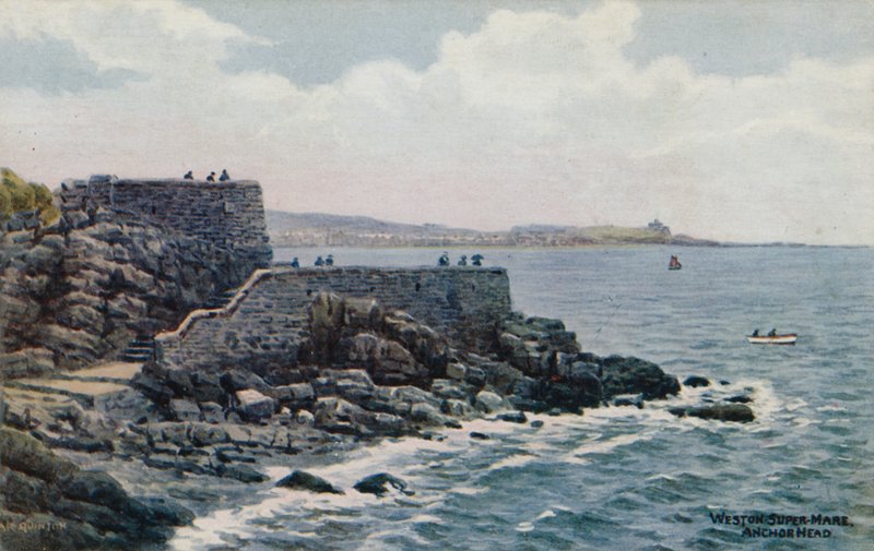 Weston-Super-Mare, ankerhoved af Alfred Robert Quinton