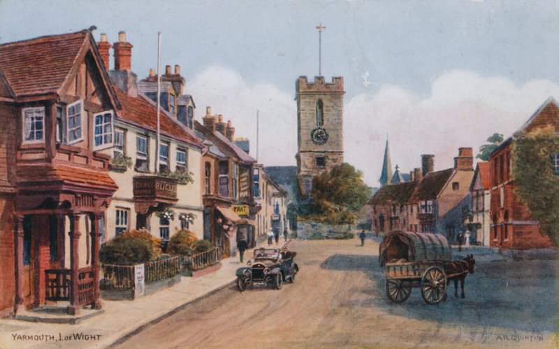 Yarmouth, I af Wight af Alfred Robert Quinton