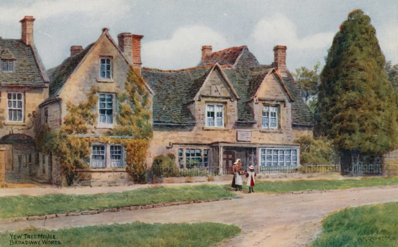 Yew Tree House, Broadway, Worcs af Alfred Robert Quinton