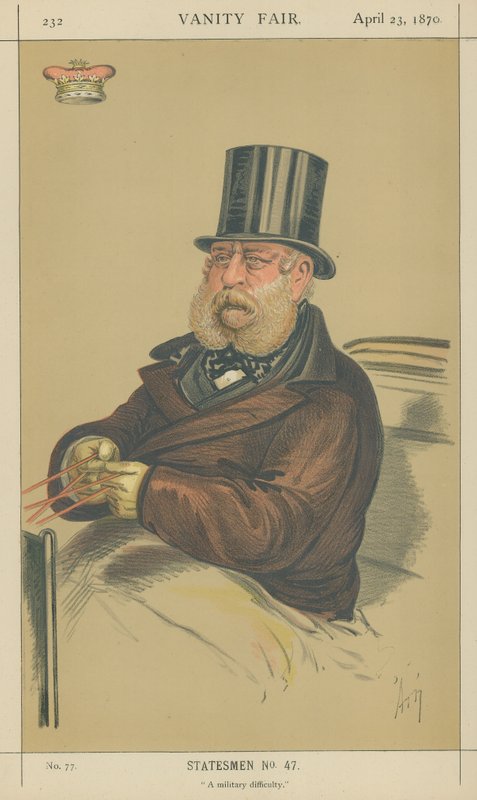 HRH Hertugen af Cambridge (farve litho) af Alfred Thompson