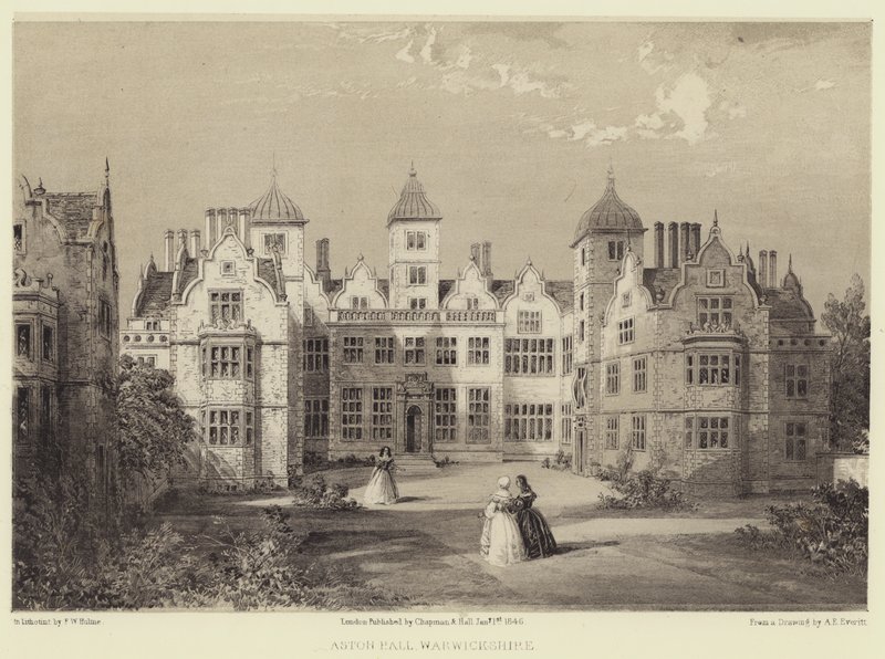 Aston Hall, Warwickshire af Allen Edward Everitt