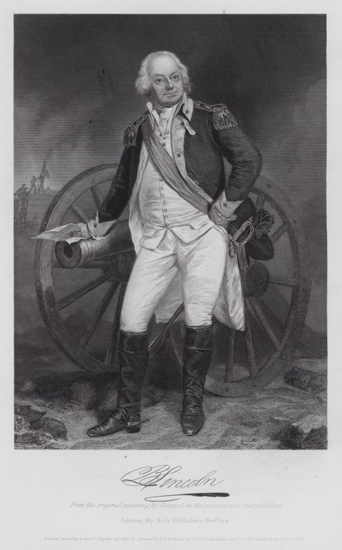 Benjamin Lincoln (gravering) af Alonzo (after) Chappel