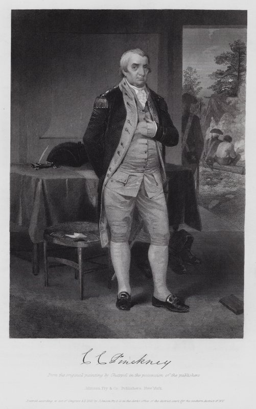 Charles Cotesworth Pinckney (gravering) af Alonzo (after) Chappel