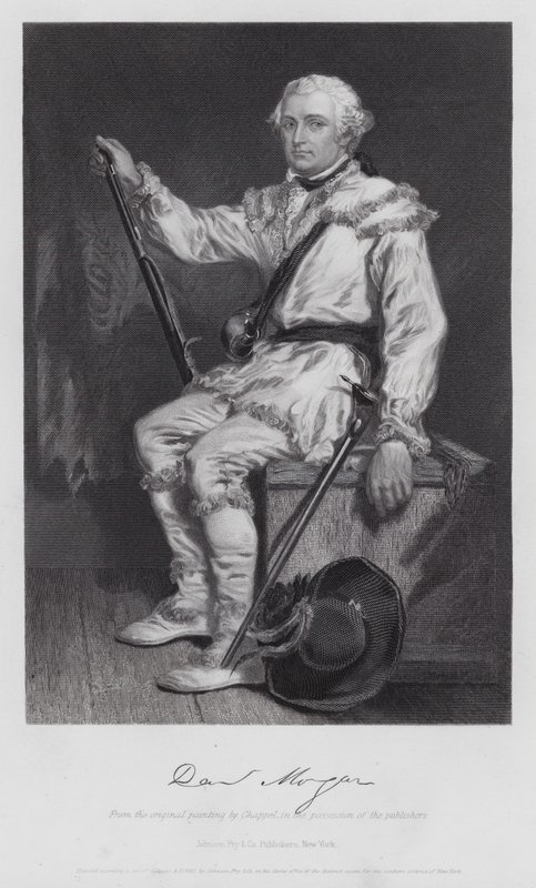 Daniel Morgan (gravering) af Alonzo (after) Chappel