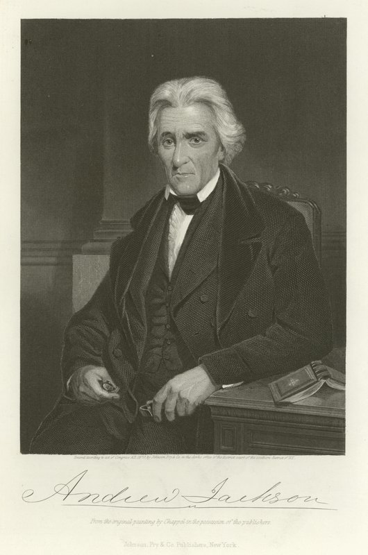 Andrew Jackson af Alonzo Chappel