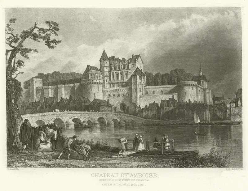 Slottet i Amboise af Alphonse Marie de Neuville