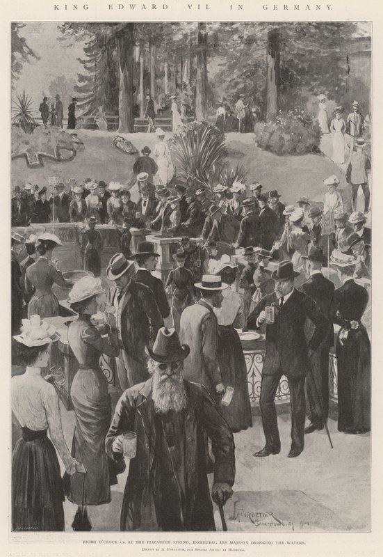 Kong Edward VII i Tyskland af Amedee Forestier