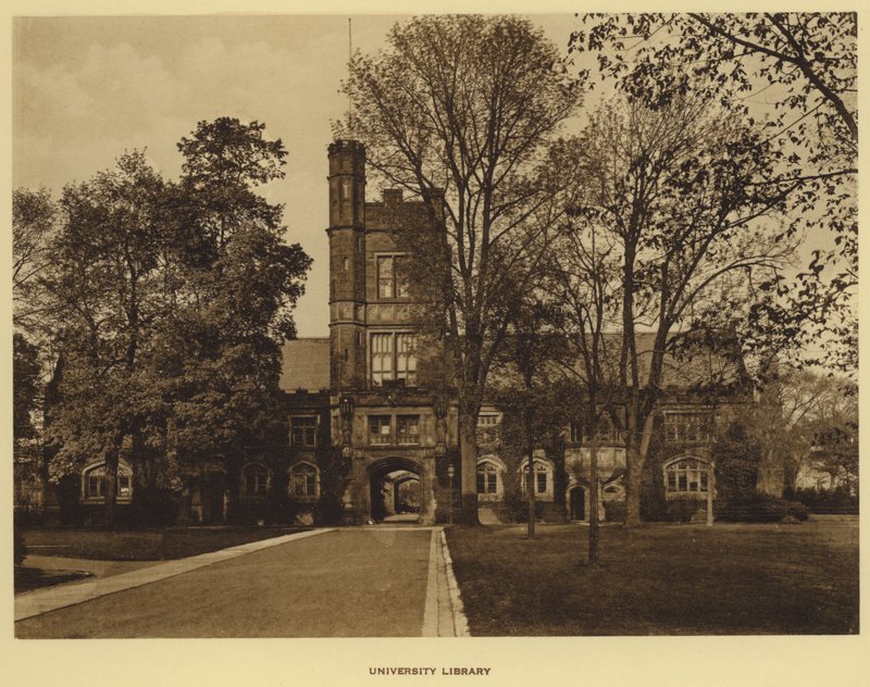 Princeton University: University Library (s/h-billede) af American Photographer (after)
