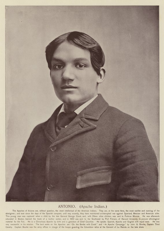 Antonio, Apache-indianer af American Photographer