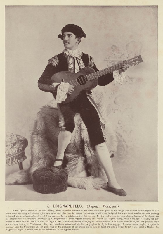 C Brignardello, algerisk musiker af American Photographer