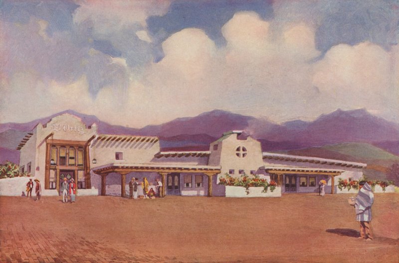 El Ortiz, Lamy, New Mexico (foto i farver) af American Photographer