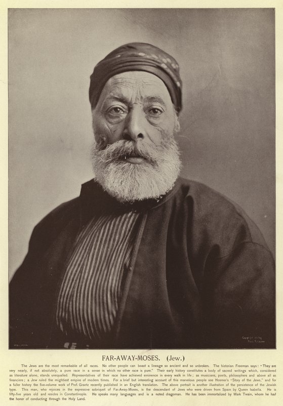 Langt væk-Moses, jøde af American Photographer