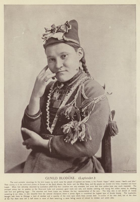 Gunild Blodoxe, Laplander af American Photographer