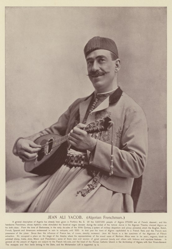 Jean Ali Yacob, algerisk franskmand af American Photographer