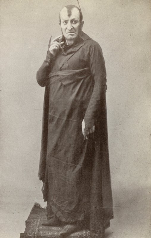 Maurice Renaud, som "Mefistofele" (s/h-foto) af American Photographer