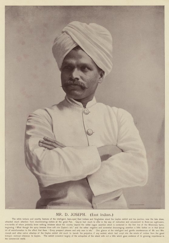 Mr D Joseph, østindisk af American Photographer
