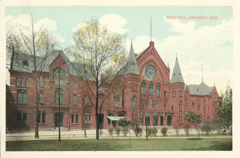 Music Hall, Cincinnati, Ohio (foto i farver) af American Photographer