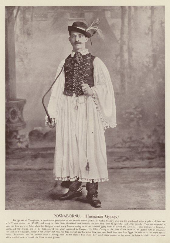 Posnabornu, ungarsk sigøjner af American Photographer