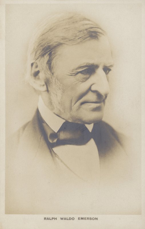 Ralph Waldo Emerson (1803-1882), amerikansk forfatter af American Photographer
