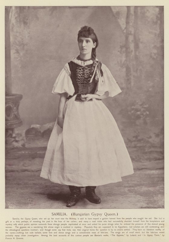Samilia, ungarsk sigøjnerdronning af American Photographer