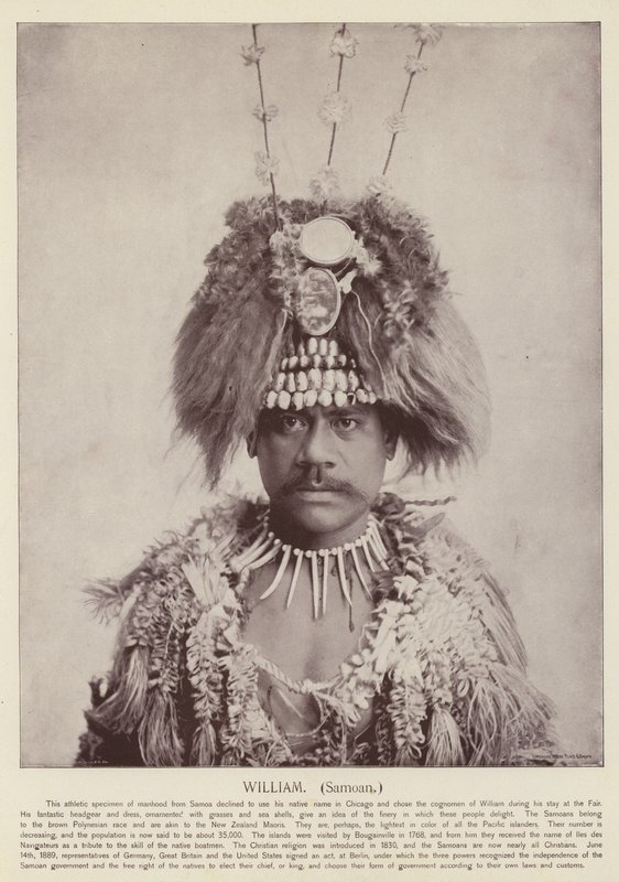 William, Samoan af American Photographer