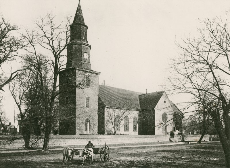 Bruton Parish Church (fotogravure) af American School