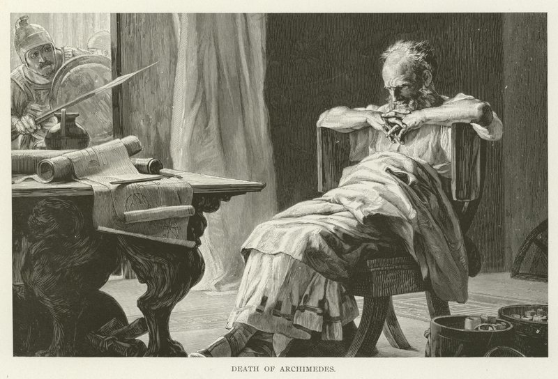 Archimedes død af American School