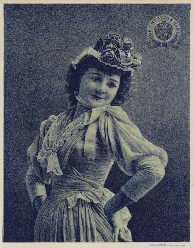 Elegant dame af American School