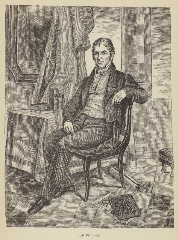 Eli Whitney (gravering) af American School