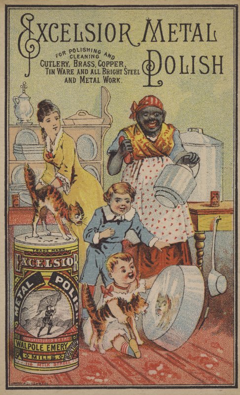 Excelsior Metal Polish (chromolitho) af American School