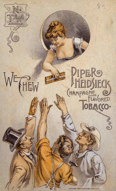 Floozie uddeler tobak (Piper Heidsieck) af American School