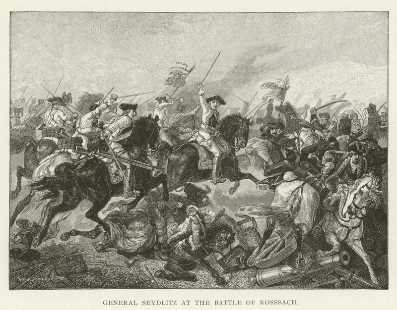 General Seydlitz i slaget ved Rossbach af American School