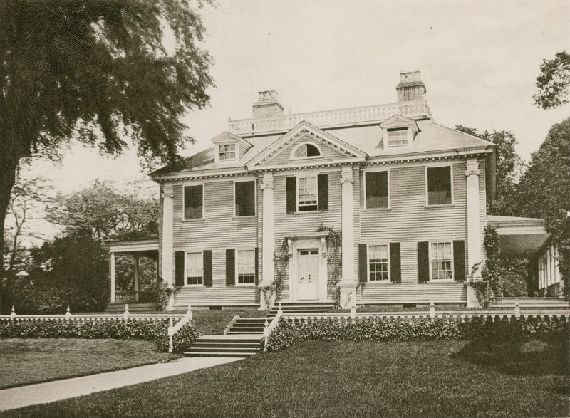 George Washingtons hovedkvarter, Cambridge (fotogravure) af American School