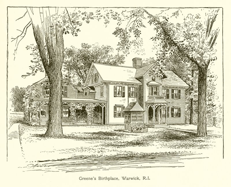 Greenes fødested, Warwick, R.I af American School