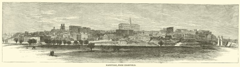 Nashville, fra Edgefield, december 1864 af American School