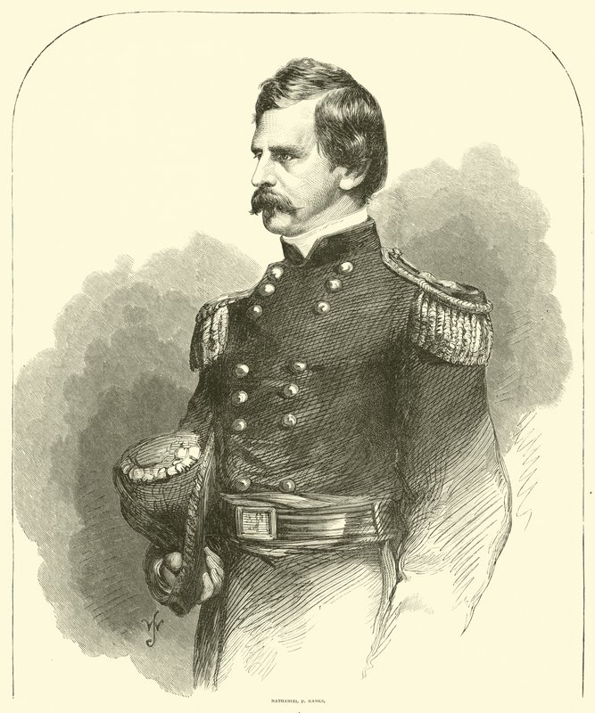 Nathaniel P Banks, 1863 af American School