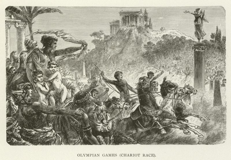 Olympiske Lege, Chariot Race af American School