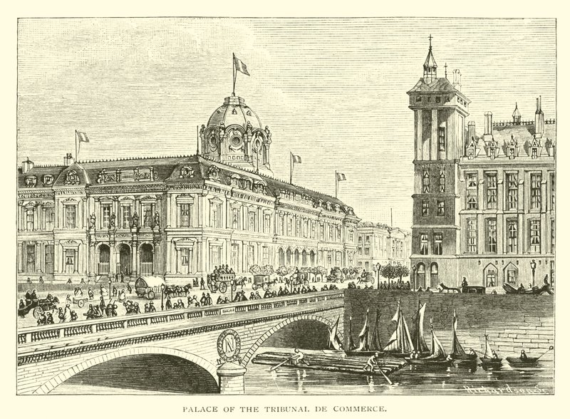 Palace of the Tribunal de Commerce af American School