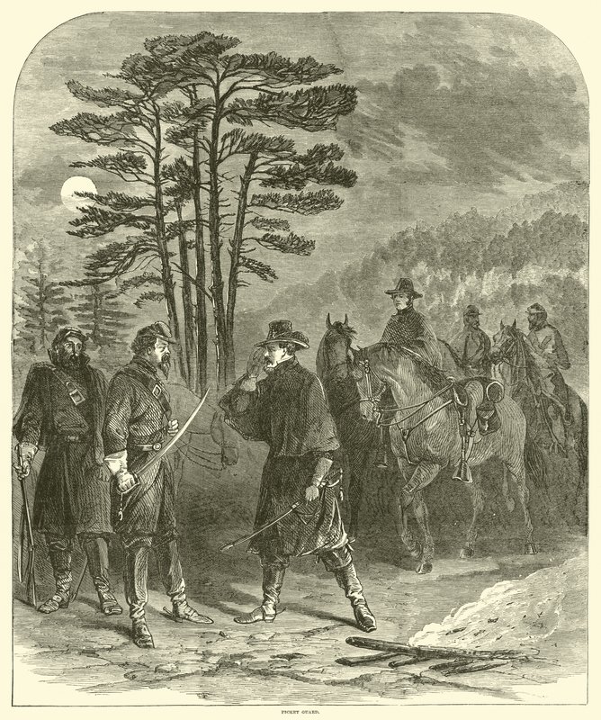 Piketvagt, januar-april 1863 af American School