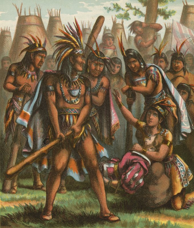 Pocahontas af American School