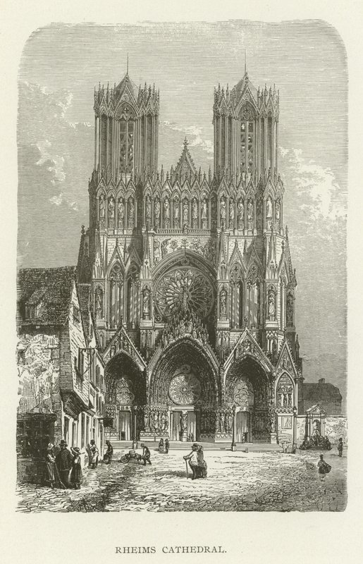Reims katedral af American School