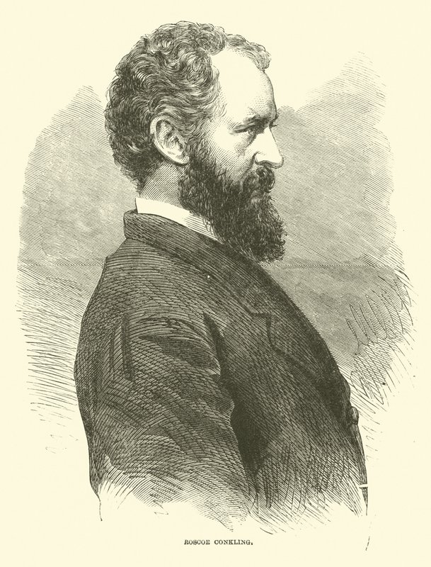 Roscoe Conkling, januar 1866 af American School