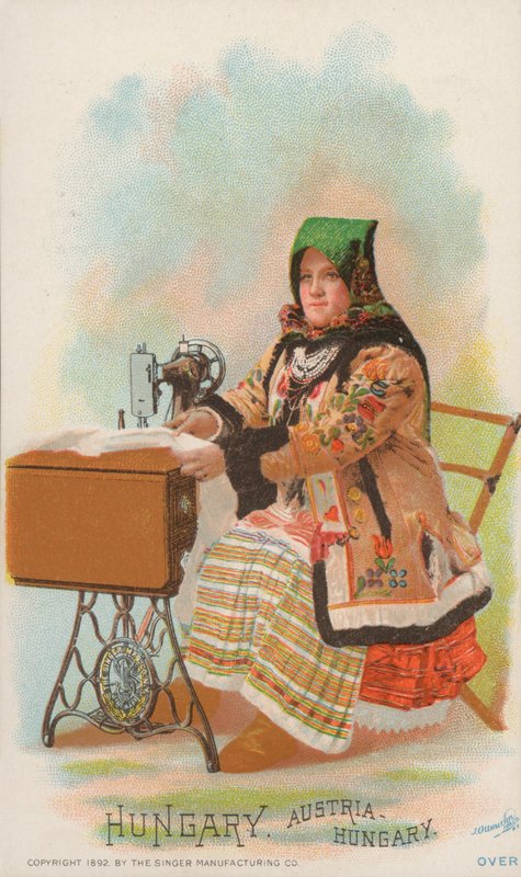 Symaskine, Ungarn, Østrig-Ungarn af American School