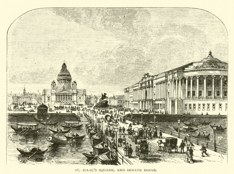 St Isaacs Square og Senatets Hus af American School