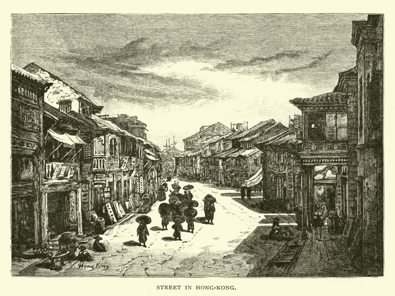 Gade i Hong-Kong af American School
