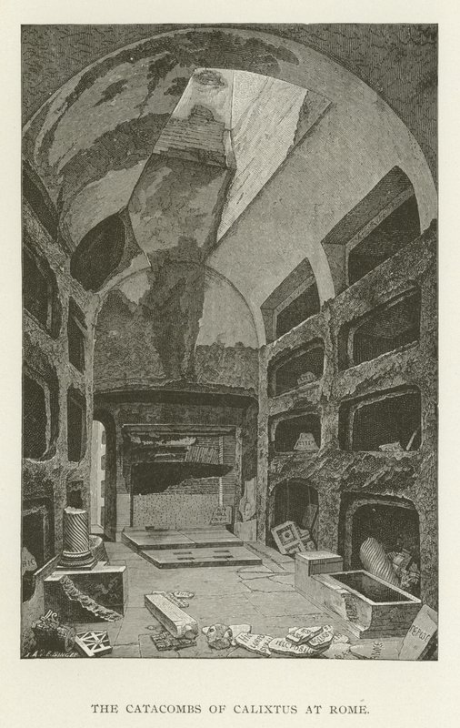 Calixtus-katakomberne i Rom af American School