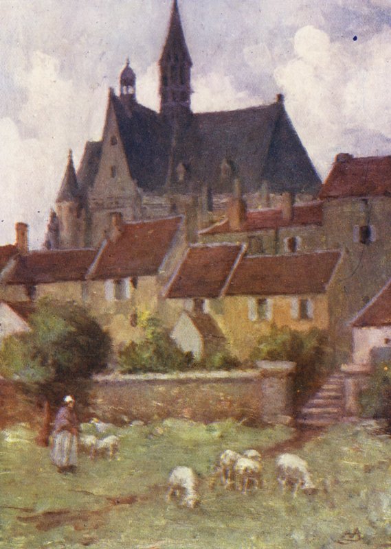 Montresor (farvelitografi) af Amy B. Atkinson