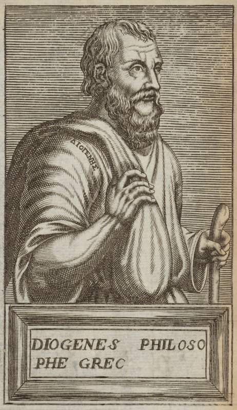 Diogenes fra Sinope af Andre Thevet